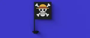 One Piece Straw Hat Flag cover hole P1S - P1P - P1