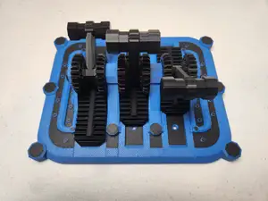 Triple Rocker Style Light Switch (Flat Switch)