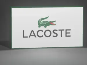 Lightbox Lampe LED Lacoste – Lampe décorative