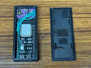 ESP32-S3-WROOM-1 + PCM5102 case for Squeezelite