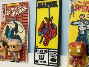 Spiderman Marvel Corner Box - Comic decoration