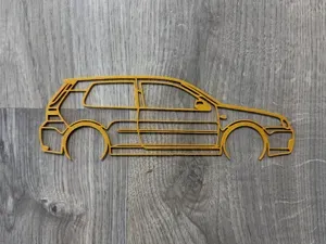 Volkswagen Golf MK4 R32 Silhouette