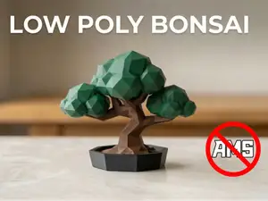 Low Poly Bonsai (NO AMS File Available)
