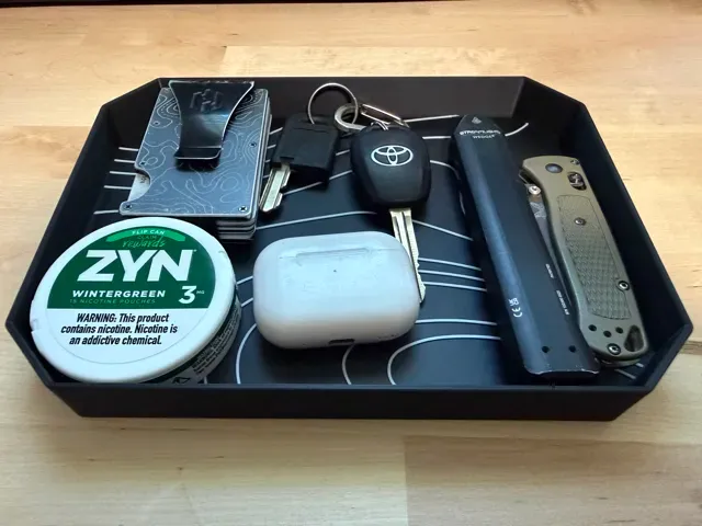 Topographical EDC Tray Organizer — Фото 2 из 7