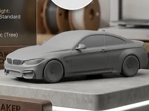 BMW M4 COUPE 3D PRINTABLE MODEL SHOWCASE