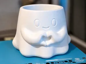 Cute Ghost Planter & Desk Organizer