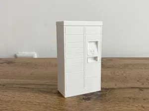 Parcel Locker - Delivery Equipment Model