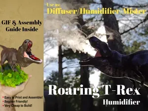Roaring T-Rex (Humidifier + Fogger + Oil Diffuser)