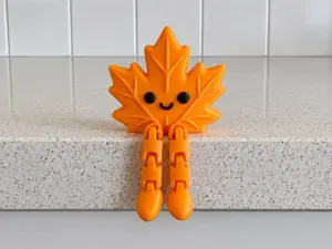 Flexi Maple Leaf Dangly Legs|Decor|Shelf Sitter