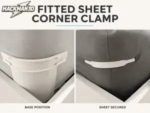 Fitted Sheet Corner Clamp–Keep Your Sheet in Place
