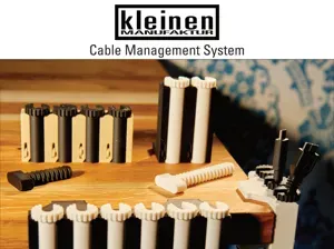 Kabelhaltesystem Schreibtisch Kabelhalter Klemme