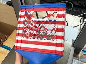 The Freedom Holder – Mini Milk Crate Cupholder