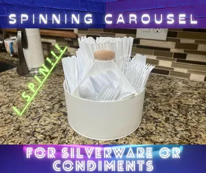 Spinning Silverware/Condiment Carousel