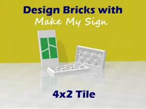 Tile 4x2 - Make own Bricks