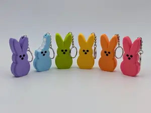 Easter Peep Bunny Keychain | AMS & Parts