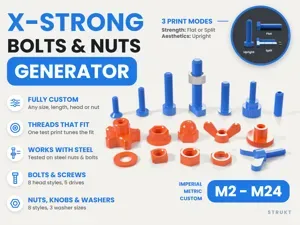 Screw Generator | X-Strong Bolts, Nuts & Washers
