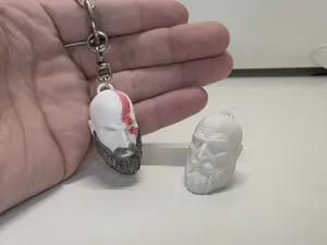Kratos keychain