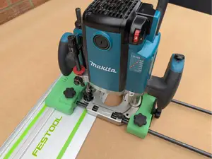Makita Router to Festool Guide Rail Adapter