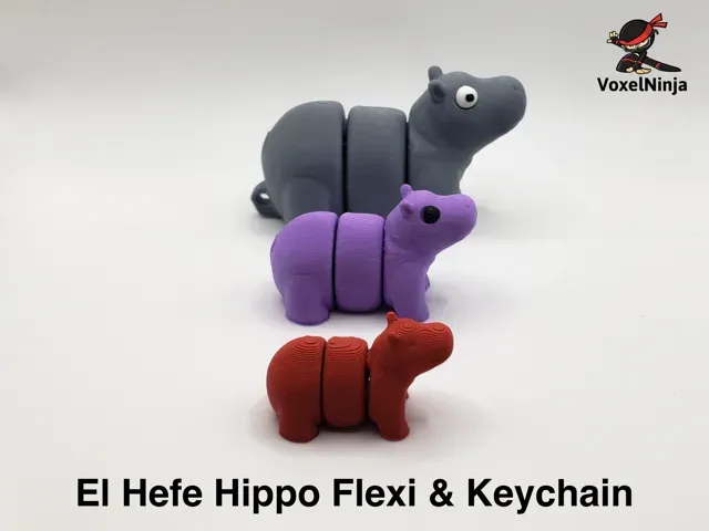 El Hefe Hippo Flexi, Keychain & Minis — Фото 2 из 4