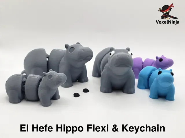 El Hefe Hippo Flexi, Keychain & Minis — Фото 3 из 4