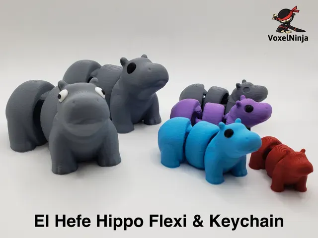 El Hefe Hippo Flexi, Keychain & Minis — Фото 4 из 4