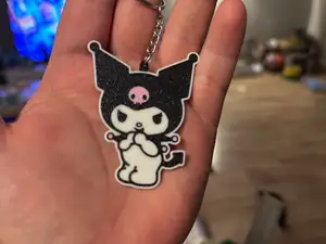 Kuromi keychain