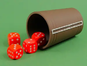 Dice Cup with Rigged Dice