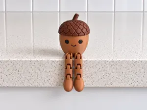 Cute Acorn Leggy Fall Decor Toy|Shelf Sitter