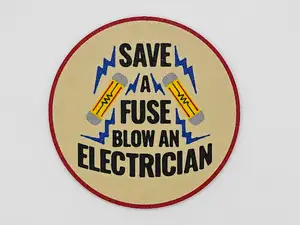 Save A Fuse - Blow An Electrician Coasters