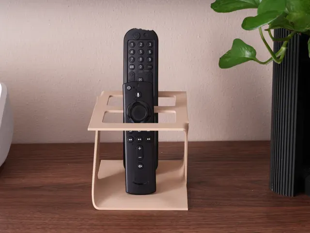 Retro 70s Dual Remote Holder - Minimalist Stand — Фото 4 из 7
