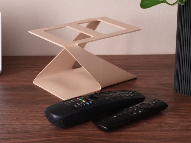 Retro 70s Dual Remote Holder - Minimalist Stand — Фото 7 из 7