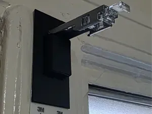 3M command IKea blind wall mount