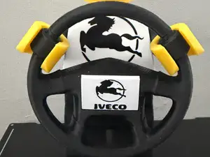 Iveco mit Logo Brickman Lenkrad