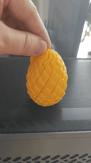 Twisty Dragon Egg | 12-Segment | Print-in-Place — Фото 2 из 7