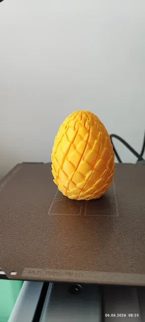Twisty Dragon Egg | 12-Segment | Print-in-Place — Фото 3 из 7