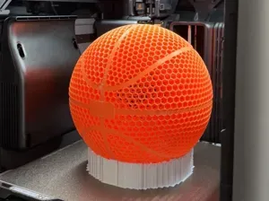 Airless Basketball optimized for the Bambu Lab H2C