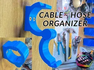 Universal Holder for Cables, Wires, Pipes & Hoses