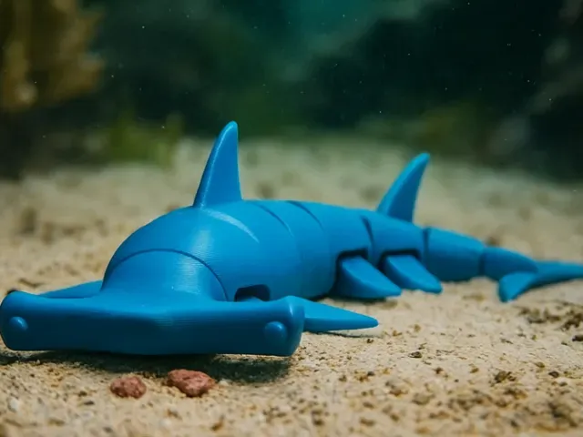 Articulated Hammerhead Shark Toy - Fun Gift Ideas