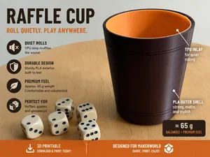 Raffle cup