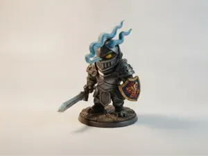 Armored Komodo Dragon Knight STL | Model
