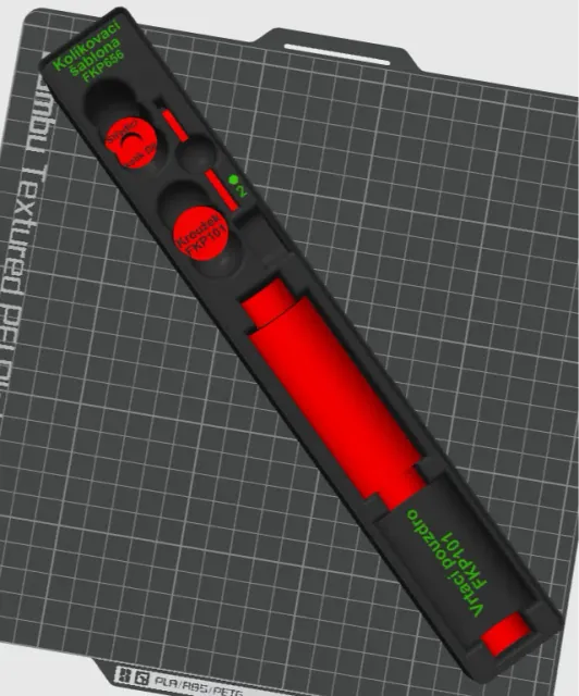 Gridfinity 7x1x8U Box for set IGM FKP656
