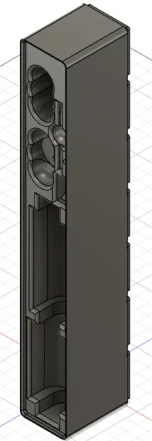 Gridfinity 7x1x8U Box for set IGM FKP656 — Image 3 of 5