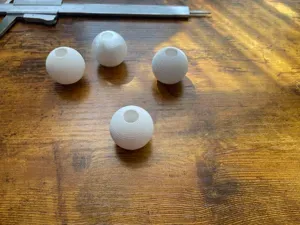 Macrame beads — fits cords