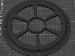 Решетка для сабвуфера 30 мм: 3D-модели и STL