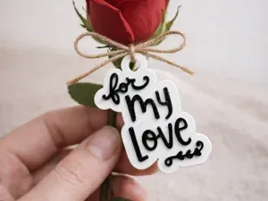 For My Love – Geschenkanhänger / Dekoration / Tag