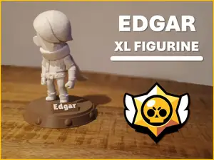 Edgar | XL Brawl Stars figurine (No AMS)