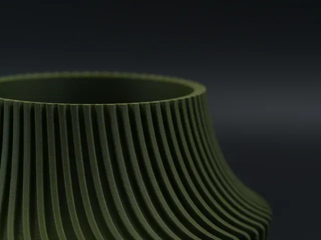 Aurora Japandi Ribbed Planter — Фото 5 из 6