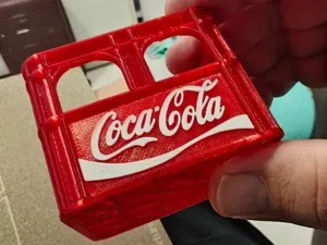 Battery crate coca cola panel