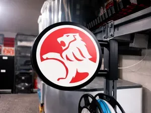 Holden Pub Sign – 2-Sided 3D Printed Garage