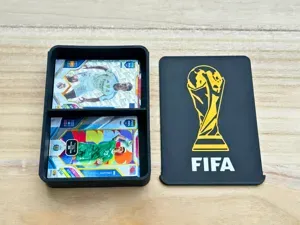 Football Card & Sticker Box – Sliding Lid